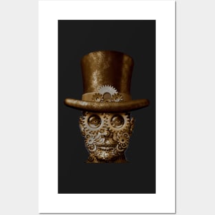 Steampunk Man Posters and Art